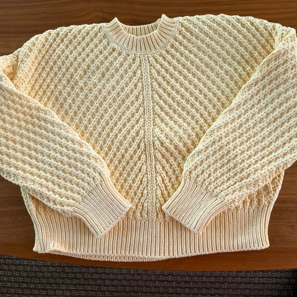 Vince Sweaters - Vince - Soft Yellow, Chunky Sweater, XS